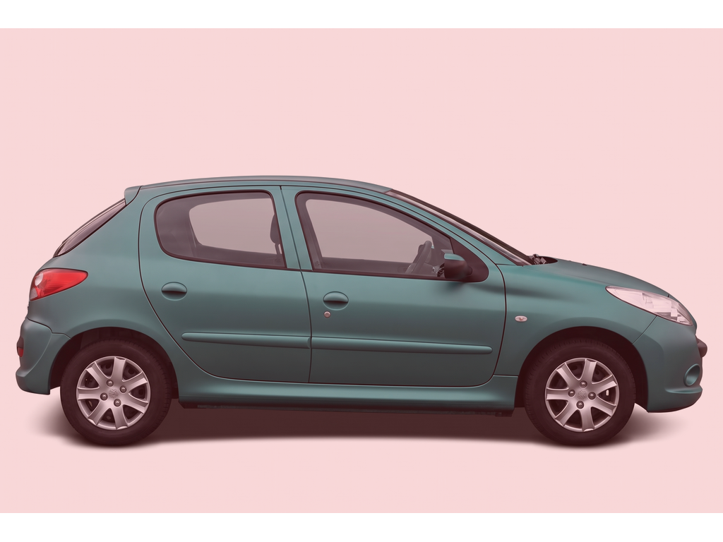 Covorașe auto pentru Peugeot 206 (2009–2013)